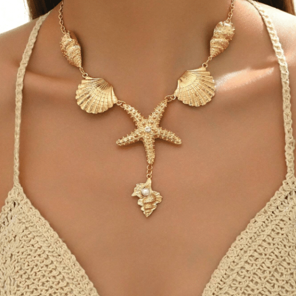 Colar Joias do Mar Dourado